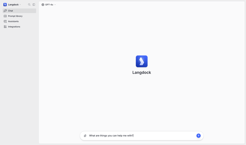 Langdock
			     ux ui design