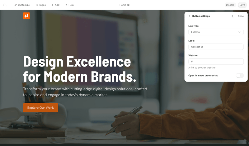 Durable screen example