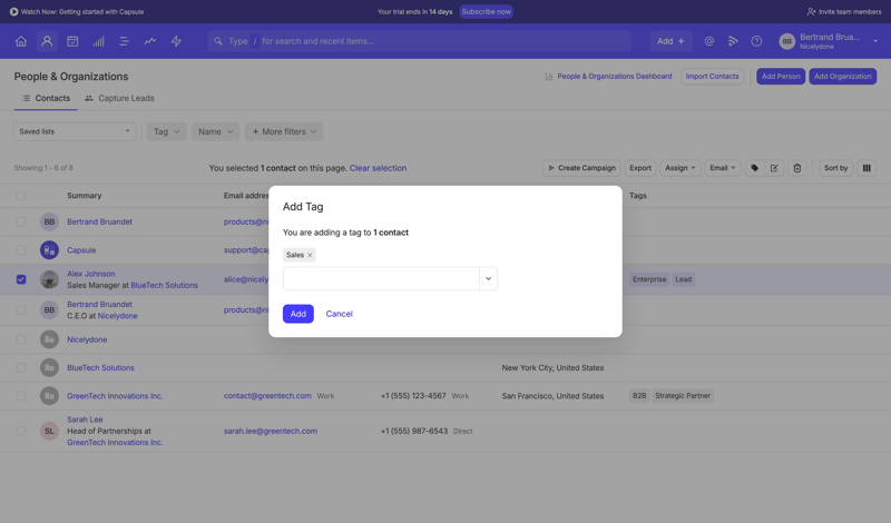 Capsule
			   ux ui design
