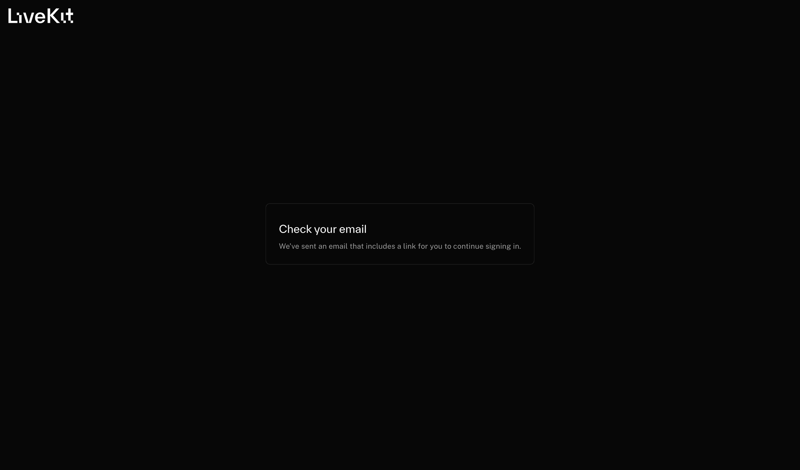 Livekit screen example