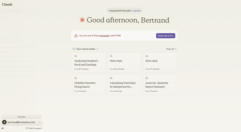 Claude
			        ux ui design
