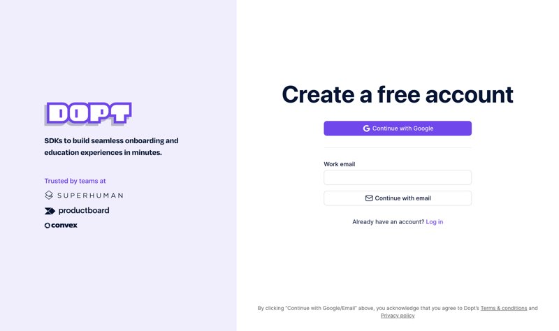 Dopt
			       ux ui design