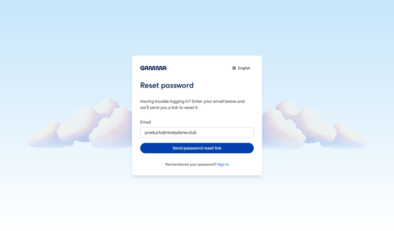 Gamma
			   ux ui design