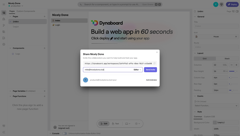 Dynaboard
			          ux ui design