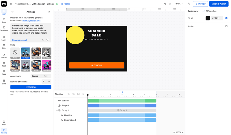 Creatopy screen example