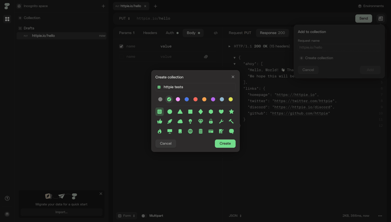 Httpie
			        ux ui design