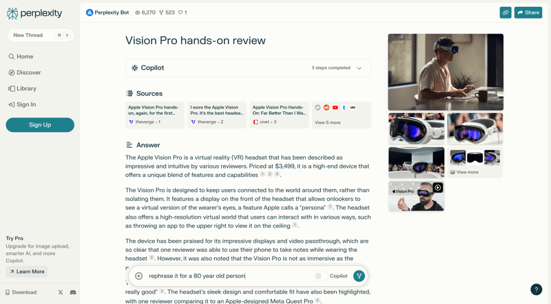 Perplexity
			         ux ui design