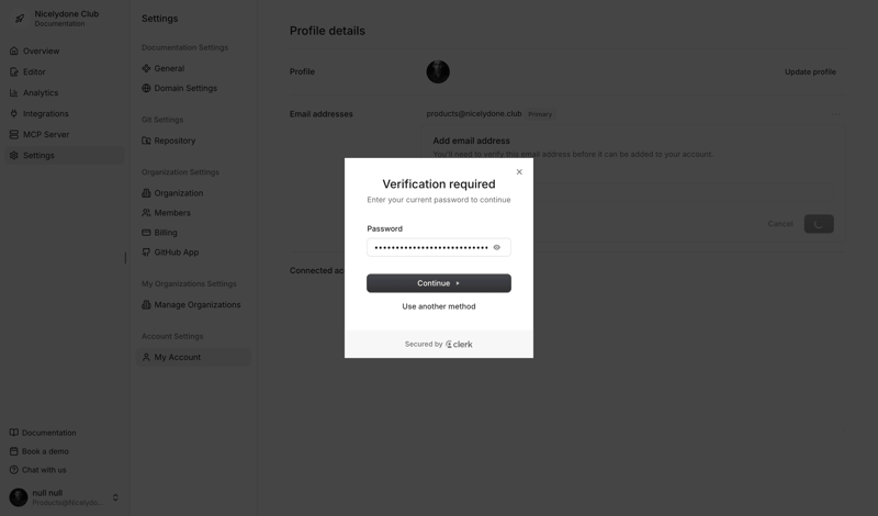 Documentation.AI screen example