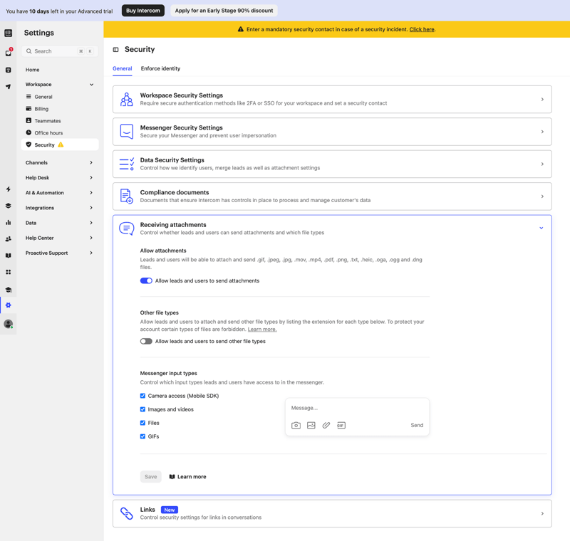 Intercom
			         ux ui design