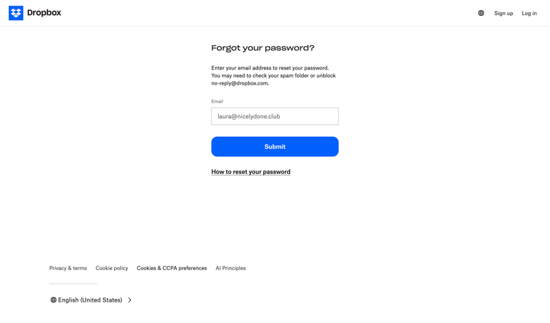 Dropbox
			          ux ui design