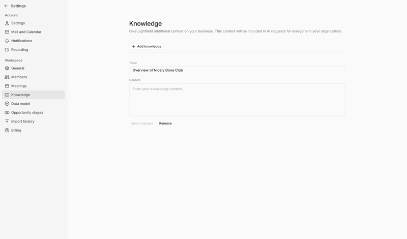 Lightfield screen example