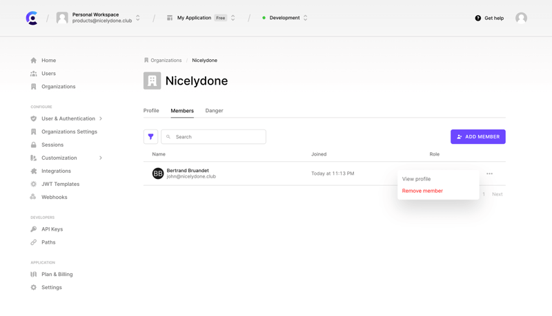 Clerk
			   ux ui design