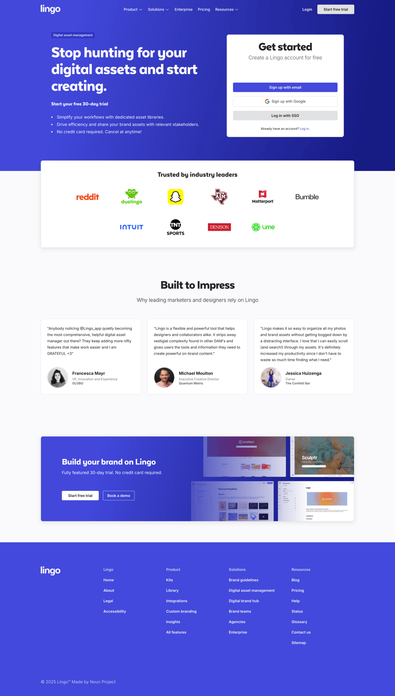 Lingo
			       ux ui design