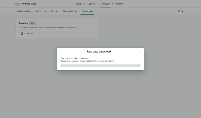 Optimal screen example