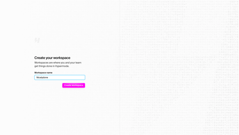 Hypermode
			     ux ui design