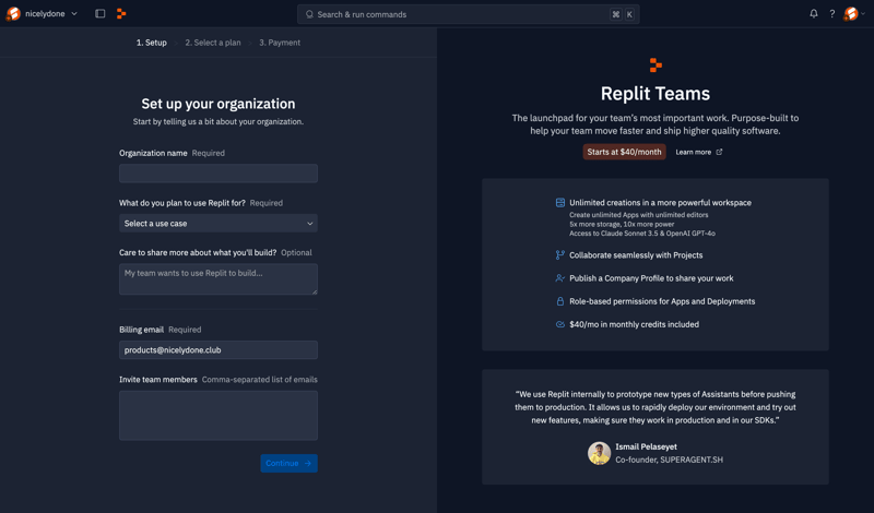 Replit
			       ux ui design