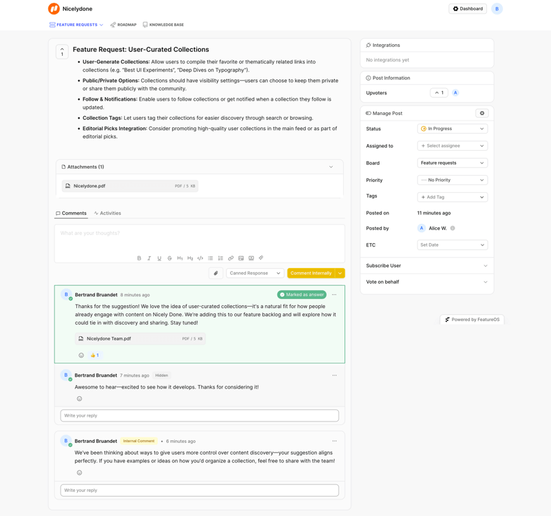 FeatureOS
			       ux ui design