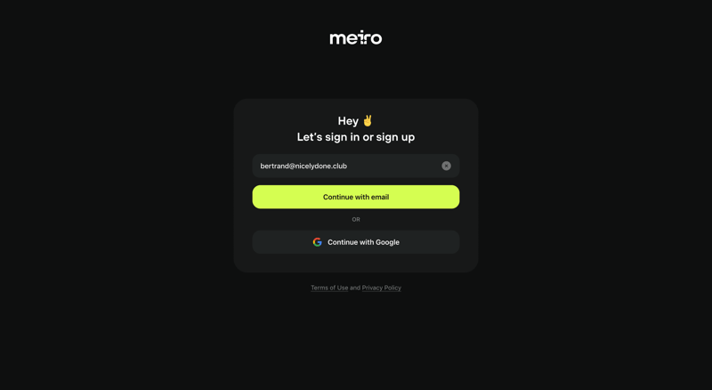 Meiro
			           ux ui design