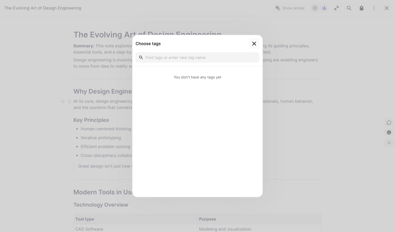 Fabric screen example
