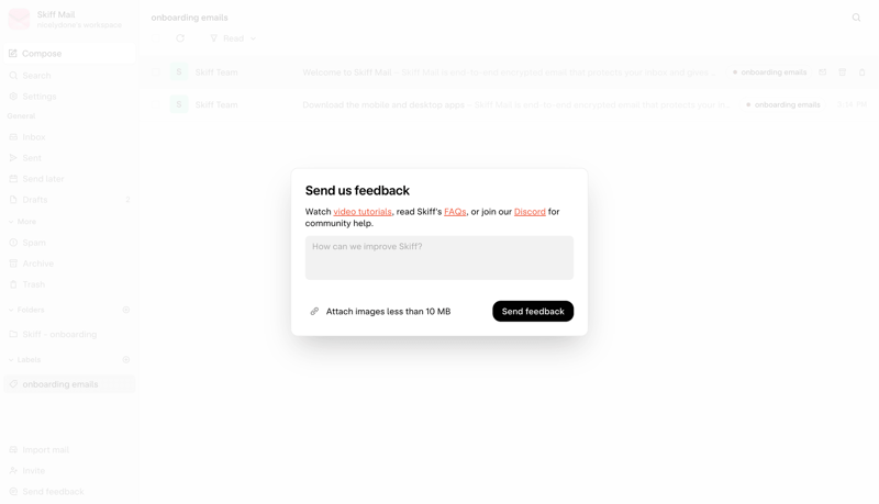 Skiff
			        ux ui design