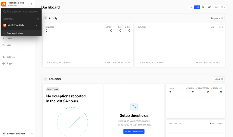 Nightwatch screen example