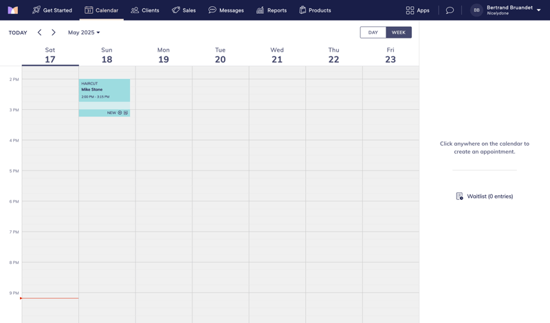 Mangomint screen example