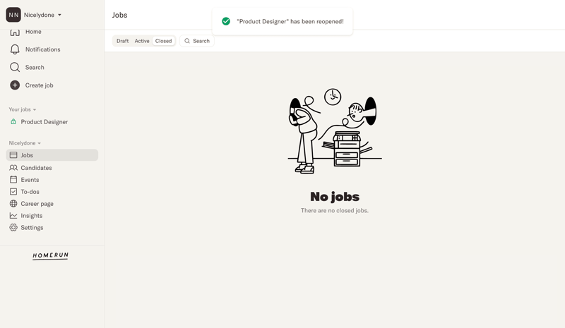 Homerun
			          ux ui design
