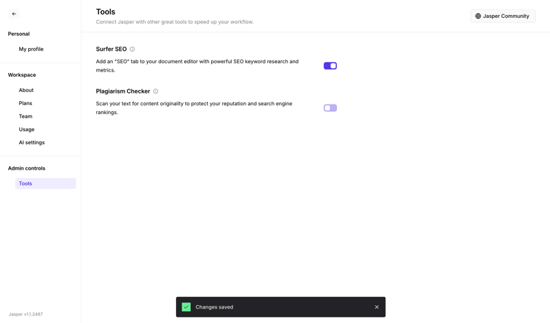 Jasper
			    ux ui design