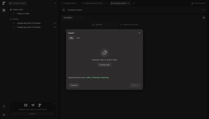 Httpie
			            ux ui design
