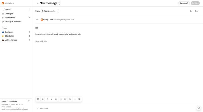 Folk
			       ux ui design
