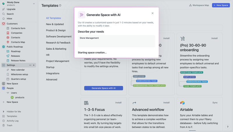 Fibery
			        ux ui design