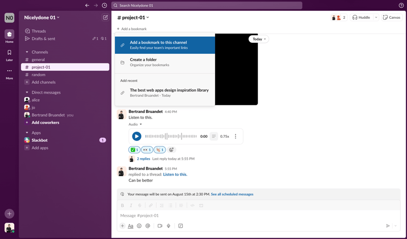 Slack
			          ux ui design