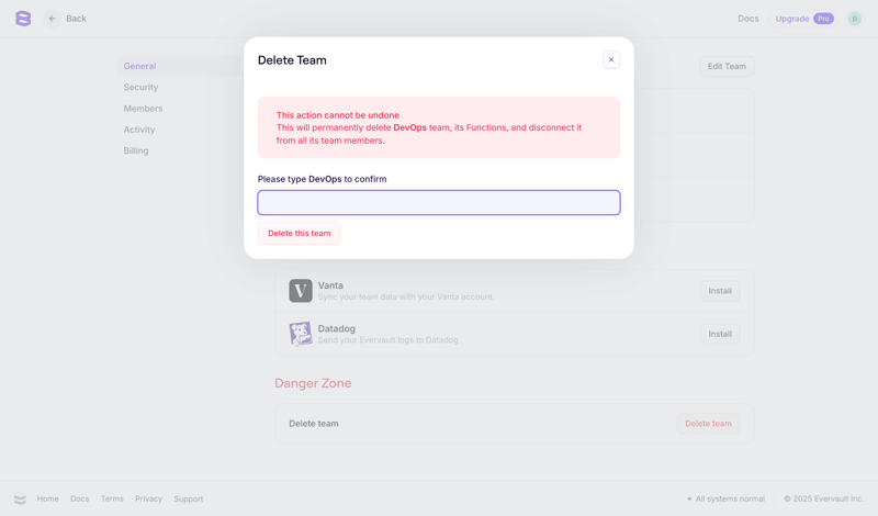 Evervault
			         ux ui design