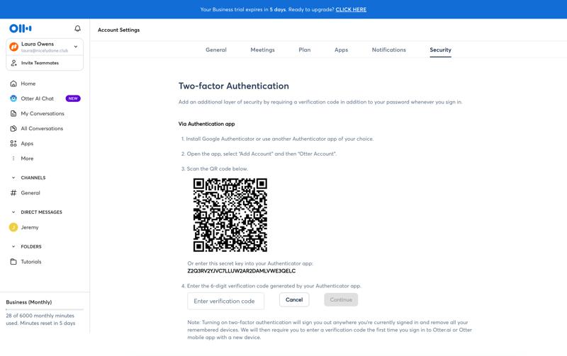 Otter
			            ux ui design