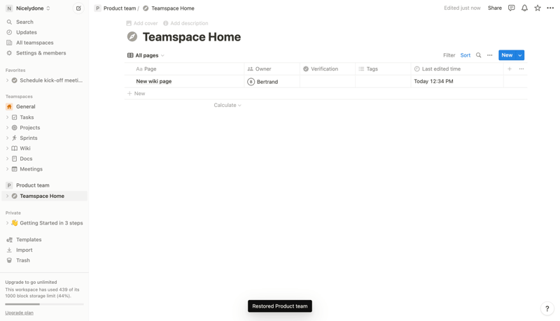 Notion
			         ux ui design