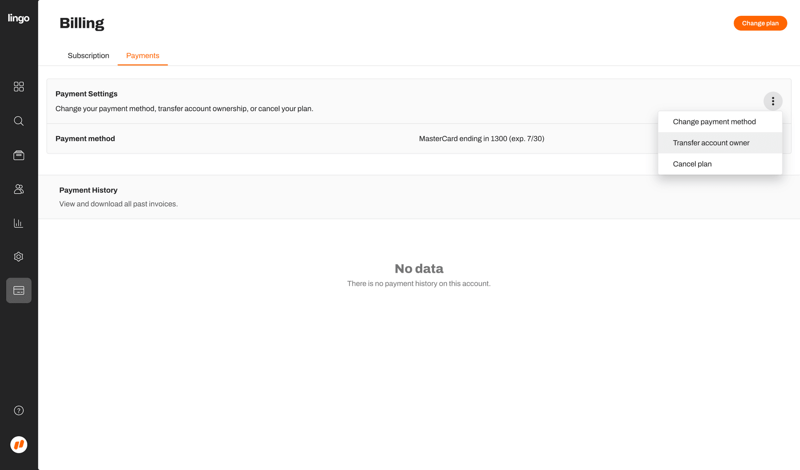 Lingo
			      ux ui design