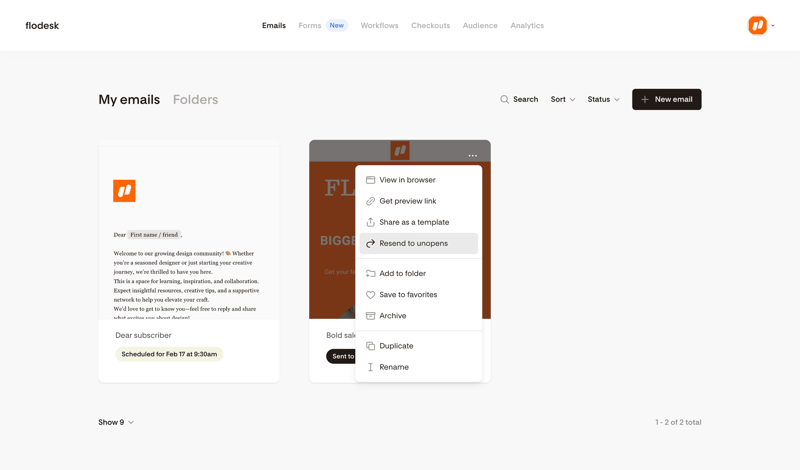 Flodesk
			     ux ui design