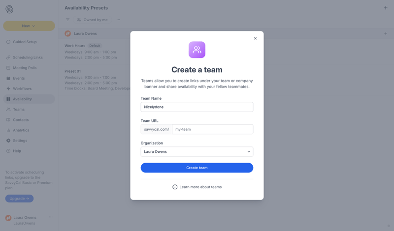 SavvyCal
			       ux ui design