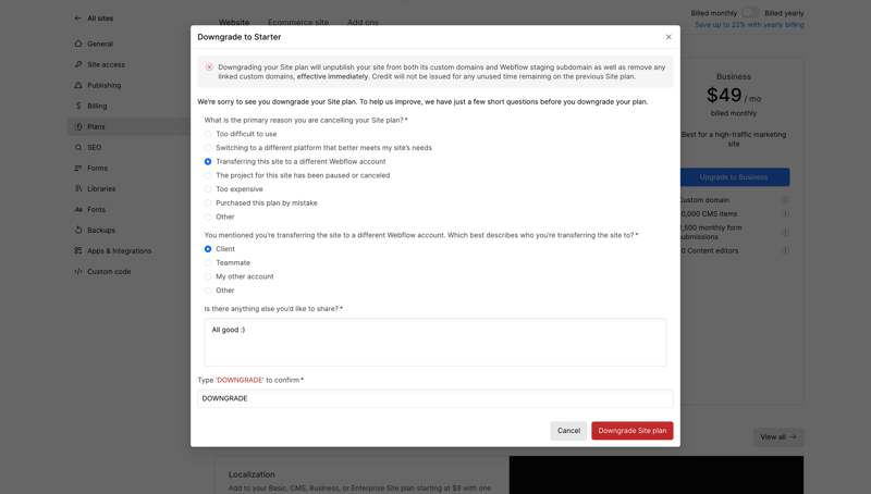 Webflow
			               ux ui design