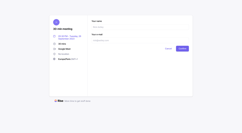 Rise
			  ux ui design