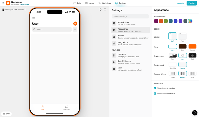 Glide
			   ux ui design