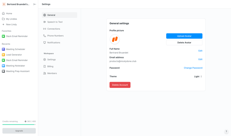 Lindy
			            ux ui design
