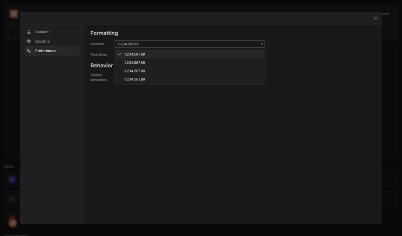 Dash0 screen example