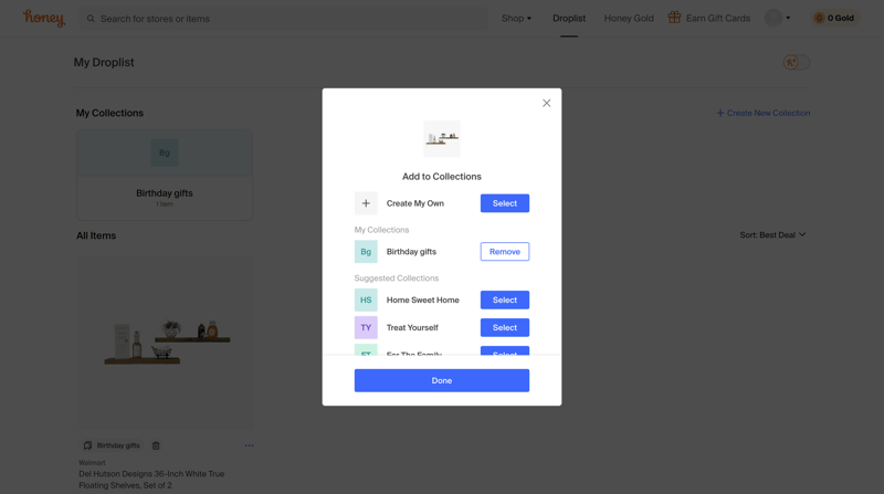 Honey
			     ux ui design