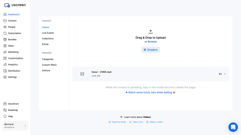 Uscreen
			           ux ui design