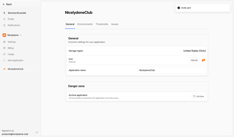 Nightwatch screen example