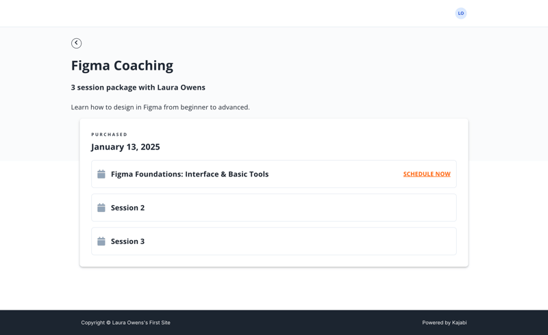 Kajabi
			      ux ui design