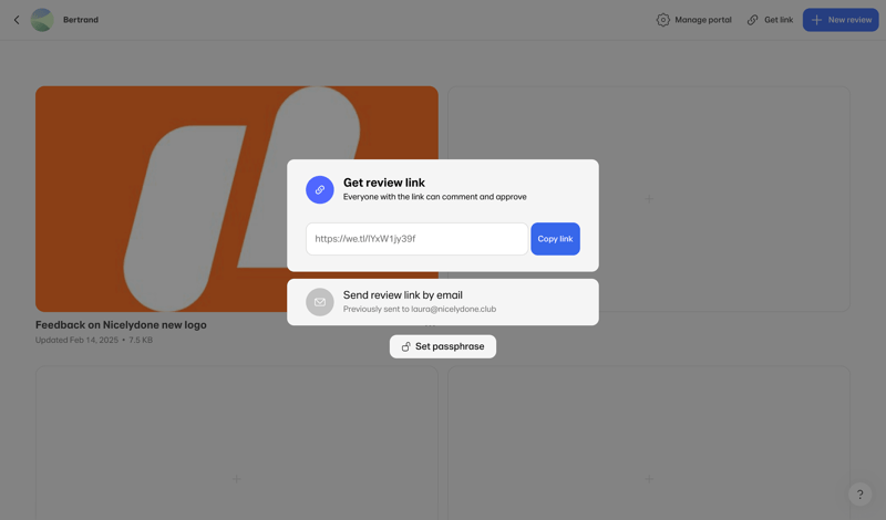 WeTransfer
			    ux ui design