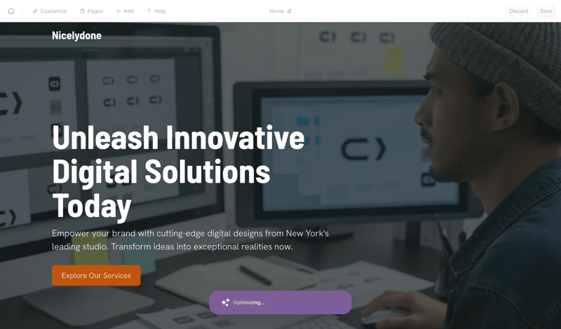 Durable screen example