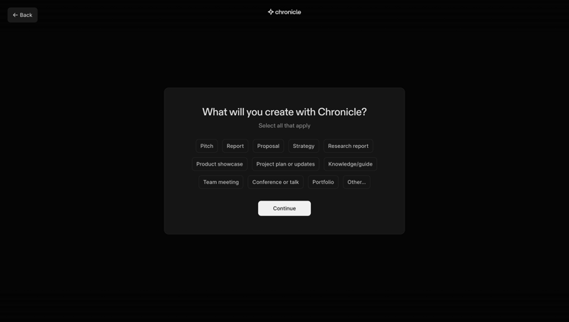 Chronicle
			  ux ui design